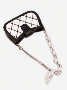 2 Pcs Bag Strap Extender 15 Cm Metal Purse Strap Extender Chain For Shoulder Bag Handbag Cross Body Bag Replacement Extender Accessories (Silver) - Silver - View 3