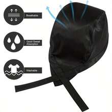 1pc, Adults Chef Hat, Chef Cap For Men Women, Adjustable Cooking Hat With Elastic Band, Reusable Chefs Hat, Professional For Kitchen Coffee Restaurant Food Service, Kitchen Supplies - Multicolor - View 4