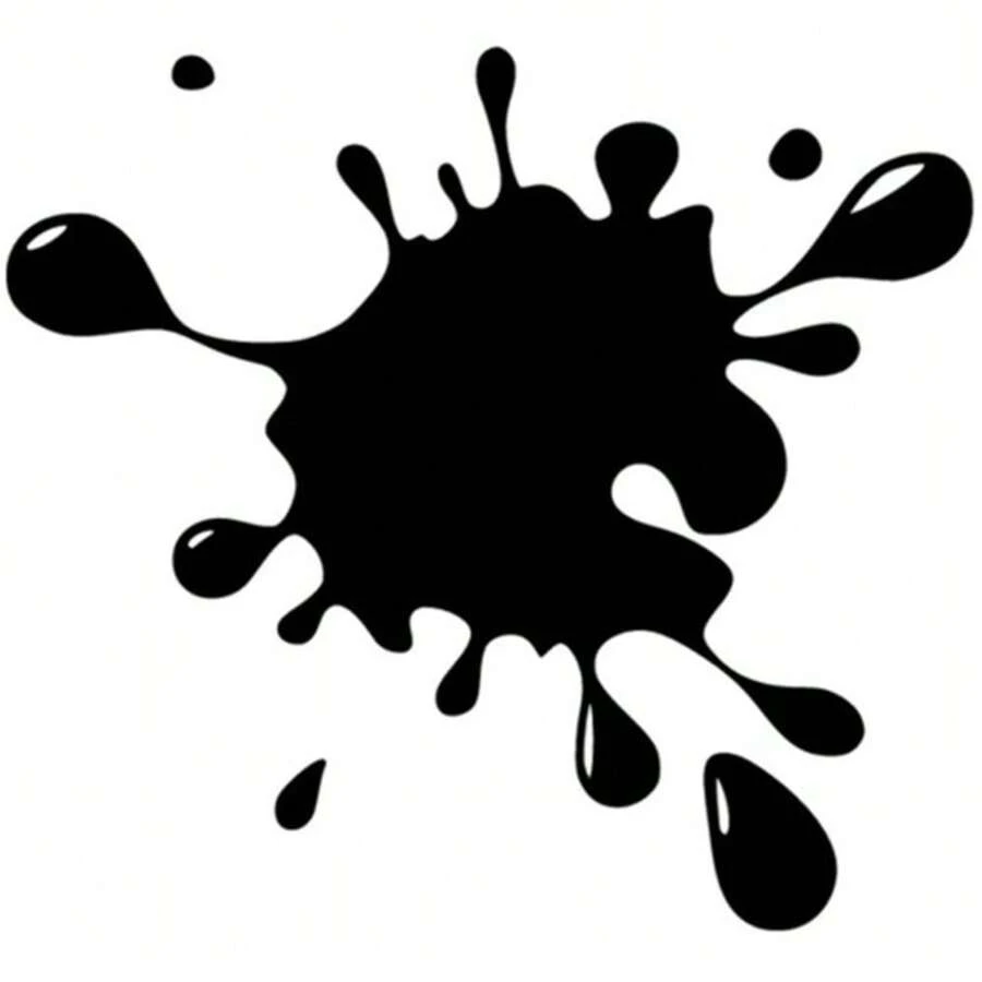 Car Stickers With Imprints, Interesting Stains, Decals, Door, Window Glass, Rear Bumper Decorative Stickers - Black Stains - View 1