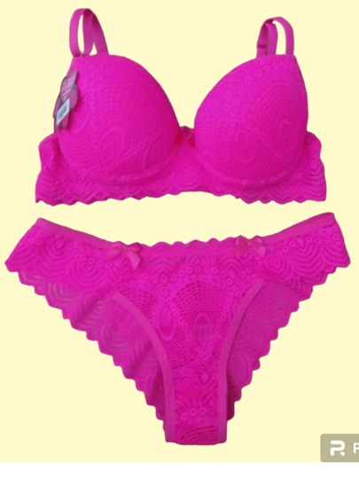 Conjunto Renda Néon Silvana