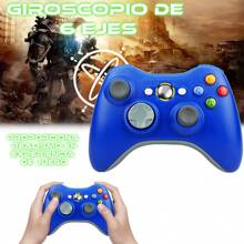 Control Inalambrico Para Xbox  360 Inalambrico Control Xbox 360 Azul - Azul - Ver 2