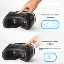 Gafas Virtual Lentes Dispositivos VR/AR Dispositivos VR/AR - Negro - Ver 5