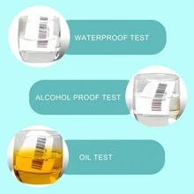 Direct Thermal Removable Blank Labels Rectangle Self-Adhesive Writable Barcode Supermarket  Stickers For Thermal-Printer - White-40x20mm-1Roll - View 6