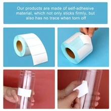 Direct Thermal Removable Blank Labels Rectangle Self-Adhesive Writable Barcode Supermarket  Stickers For Thermal-Printer - White-40x20mm-1Roll - View 7