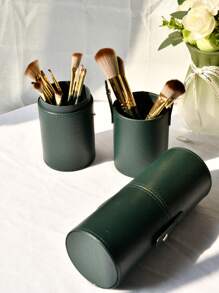 Personalized Makeup Brush Bucket, Custom Pen Bucket, Brush, Cosmetics, Multi-Purpose Stand Makeup Gift, Suitable For Women, Friendly And Elegant Bridesmaid Gift Box, Very Suitable For Wedding Gifts, Or Birthday Gifts School Supplies Multi-Functional Storage Box For Classmates And Friends