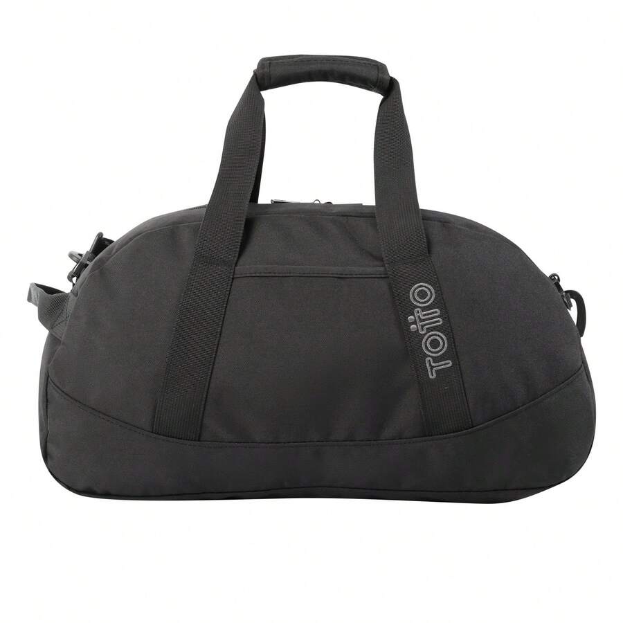 TOTTO Sport Bag Black Active S 47x25x19 Cm Exterior: Polyester=100%, Lining: Polyester=100%, - 黑色 - 查看 1