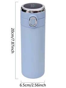 1 件，温度数字显示真空瓶，不锈钢保温水瓶，420 毫升/14.9 盎司旅行保温杯，适用于冷热饮品，夏季冬季饮具，返校礼物 - 彩色 - 查看 13