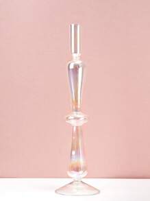 1入組玻璃燭台，桌上燭臺裝飾，家居插花、花瓶、拍照、裝飾道具、家居裝飾飾品 - 彩色 - 查看 9