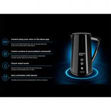 Alexa Hervidor Agua Eléctrico Inteligente WIFI ✅Envíos 24/48h ✅ Smart Kettle 1,5L Inalámbrico Control Táctil LED, Swan, SK14650BLKNEU, Negro, 1800W - Negro - Ver 6