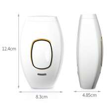 IPL Dispositivo de depilación con luz pulsada láser permanente e indoloro, se puede utilizar en múltiples áreas y es adecuado tanto para hombres como para mujeres - Blanco - Ver 5