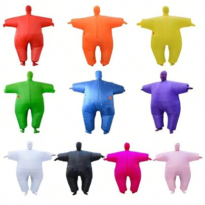 1pc Inflatable Costume Full Body Suit Halloween Christmas Costumes Fancy Dress Adult
