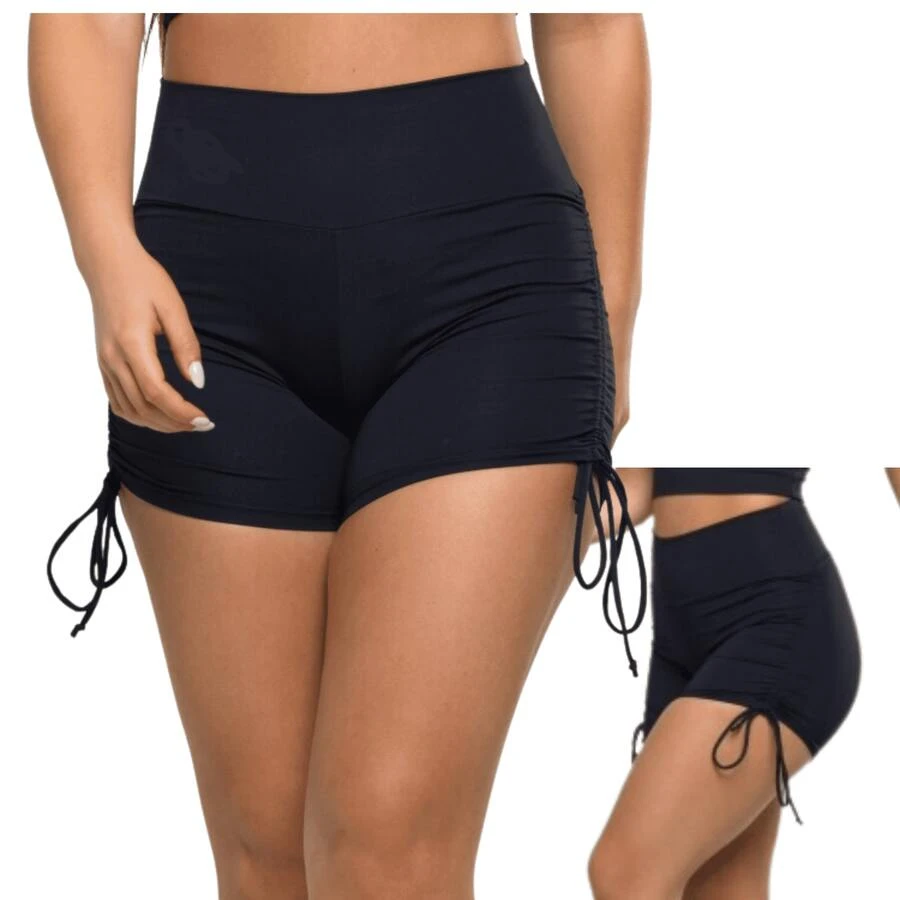 Women Outdoor Shorts - 黑色 - 查看 1