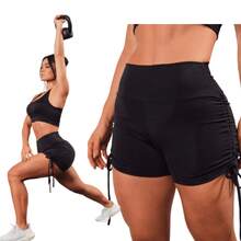 Women Outdoor Shorts - 黑色 - 查看 2
