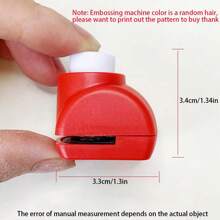 1 Máy Tính Mini Cầm Tay Dập Nổi, DIY Bấm Lỗ, In Hoa Công Cụ Hàng Thủ Công Bán Buôn - Một cỡ - Xem 2