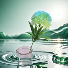 1pc Artificial Dandelion Flowers, Plastic Ornamental Plant, European Style Home Garden Decor