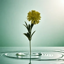 1pc Artificial Dandelion Flowers, Plastic Ornamental Plant, European Style Home Garden Decor