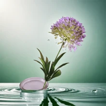 1pc Artificial Dandelion Flowers, Plastic Ornamental Plant, European Style Home Garden Decor