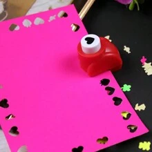 1 Máy Tính Mini Cầm Tay Dập Nổi, DIY Bấm Lỗ, In Hoa Công Cụ Hàng Thủ Công Bán Buôn - Một cỡ - Xem 6