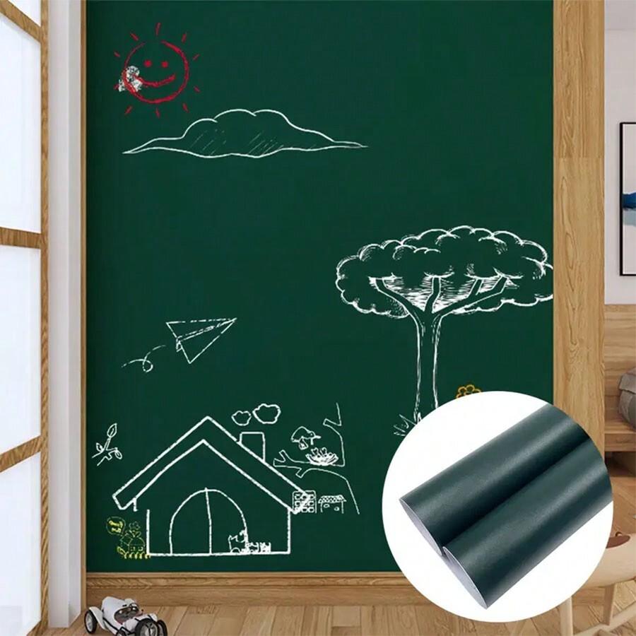 Pizarra extraíble autoadhesiva, rollo de papel, pegatina de pared, 4  piezas, 118x79 - AliExpress, image size:900x900