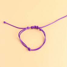 12pcs Colorful Knotted Friendship Bracelet, Couple Bracelet - Multicolor - View 4