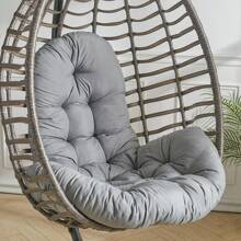 Live And Home 3 Colors Outdoor Tufted Hanging Egg Chair Thick Cushion,Swing Chair Pad,Swing Chair Seat Cushion,Bench Cushion,Sun Lounger Rocking Cushion,Hanging Chair Backrest Pillow,Soft Comfortable Basket Chair Seat Cushion,Hammock Chair Seat Pads,Sofa Cushion,Chair Seat Mat For Relaxer Patio Garden Lounge