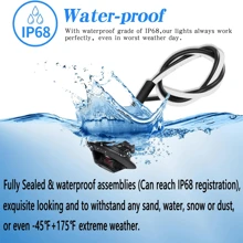 10pcs Smoked 3/4" 12V Round LED Side Marker Lights For Trailer Truck RV Round Side Lamp - Red - View 2