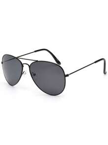 3pcs/Set Metallic Aviator Eyeglasses, Unisex Colorful Retro Fashion Eyewear - Multicolor - View 7