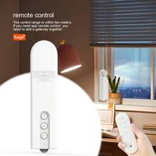 Smart Curtain Automatiköffner, intelligenter elektrischer Kettenvorhang Motor Schalter, WiFi Tuya APP Steuerung, Rolladenantrieb Motor, kann mit Alexa Home und anderen Lautsprechern verbunden werden, Sprachsteuerung, Smart Home, geeignet für Jalousien und Rollläden