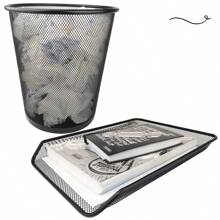 Stationery Storage Boxes - 黑色 - 查看 1