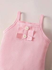 夏季時尚3入組初生女嬰頭箍+純色短身衣+印花腰帶裙套裝