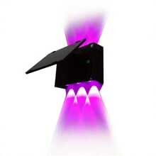 Illuminate Your Outdoor Space With 1 Solar Fence Light – Waterproof, Color-Changing, From Dusk Till Dawn! - Black - View 15