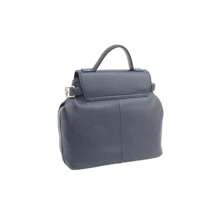 Eastern Counties Leather Womens/Ladies Noa Leather Handbag (Navy) - Navy Blue - View 2