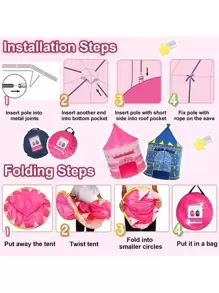 Tents - Pink - View 3