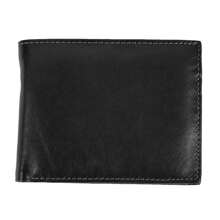 Eastern Counties Leather Mens Mark Trifold Wallet With Coin Pocket (Black) - Black - View 1