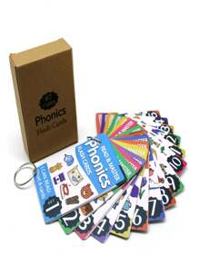 ĐỌC VÀ LÀM CHỦ Phonics Flash Cards - Công cụ học tập cho tiếng Anh Phiên âm tự nhiên Trường học, Học sinh, Văn phòng phẩm, Đồ dùng học tập - Nhiều màu - Xem 2