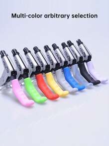 1pair Mountain/Road Bike Brake Lever Protective Cover, Universal Anti-Wear Foldable Silicone Slip-Resistant Handlebar Cover