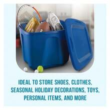 Standard Plastic Storage Container - Nhiều màu - Xem 4