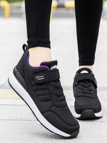 Los zapatos de ocio para mujeres mayores son ligeros y cómodos - Negro - Ver 2