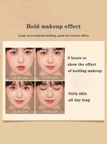 Zeesea 柔滑持久妝感液體粉底，適用於油性和混合性皮膚的保濕遮瑕和控油液體粉底，持久不沾染 - MW02# Natural Cold - 查看 7