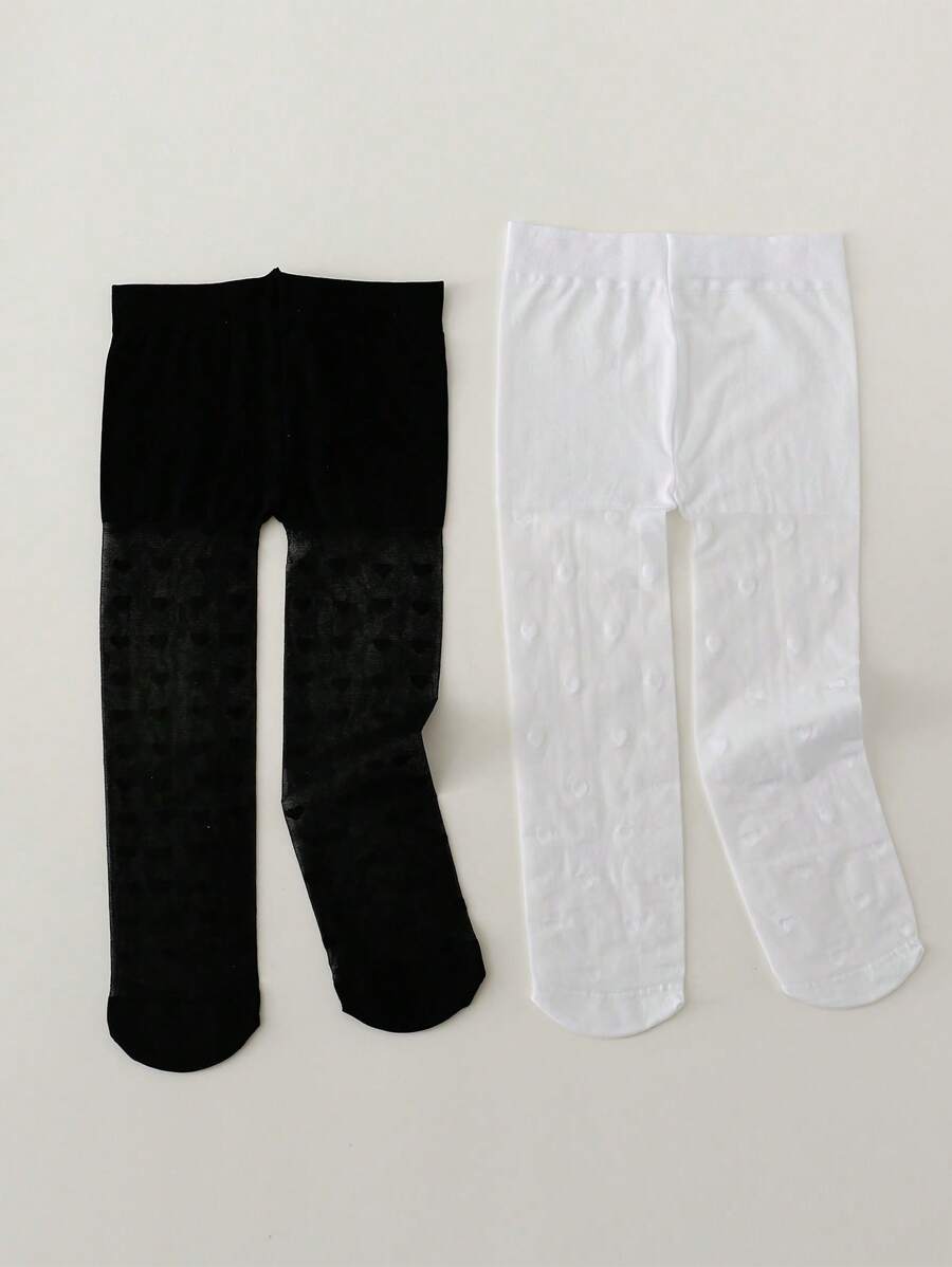 2pcs Girl's Tight Dance Socks With Foot For Ballet