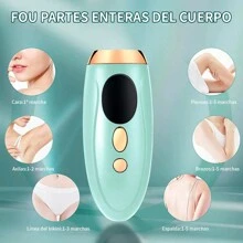 Dispositivo de depilación láser permanente con flash IPL 999,999,Rejuvenecimiento de fotones, pulso fuerte, afeitadora indolora para todo el cuerpo, adecuada tanto para hombres como para mujeres.5 modos diferentes de afeitadora eléctrica - verde menta - Ver 9