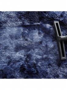 Alfombra Decorativa 150 X 200 Cm Sala De Estar Y Dormitorio - Azul Marino - Ver 1