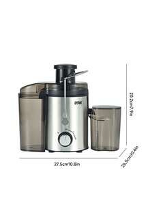 Winning Star Juicer 0.8L Capacity Fully Automatic Wall Breaker Food Supplementary Machine Two-Speed Adjustable Speed Orange Machine For Family Party Restuarant - UK Plug(220-240V) - View 6