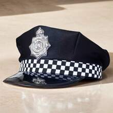 Police Hat Cop Cosplay Hat Captain Hat Officer Hat Stage Performance Military Caps  Party Accessories For Women - Black - View 20