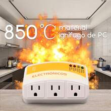 SHIXIONG Protector de voltaje de 3 tomas, 1440W, 120V, 12A, Protege contra sobretensiones de alto y bajo voltaje, Supresor de picos para Refrigerador, Congelador, Lavadora, TV, Microondas, Aire acondicionado - Tipo de Enchufe B USA (110-127V) - Ver 5