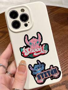 90 張可愛卡通縫線裝飾貼紙適用於吉他、滑板、頭盔和筆記本,防水 Diy - 彩色 - 查看 3