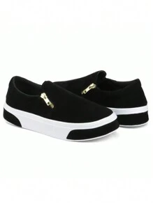 Women Casual Shoes - 黑色 - 查看 5