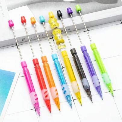 1 Set Of 5/10/12/20/50 Pcs Plastic Auto-Mechanical Pencils For DIY Beading, Arts & Crafts