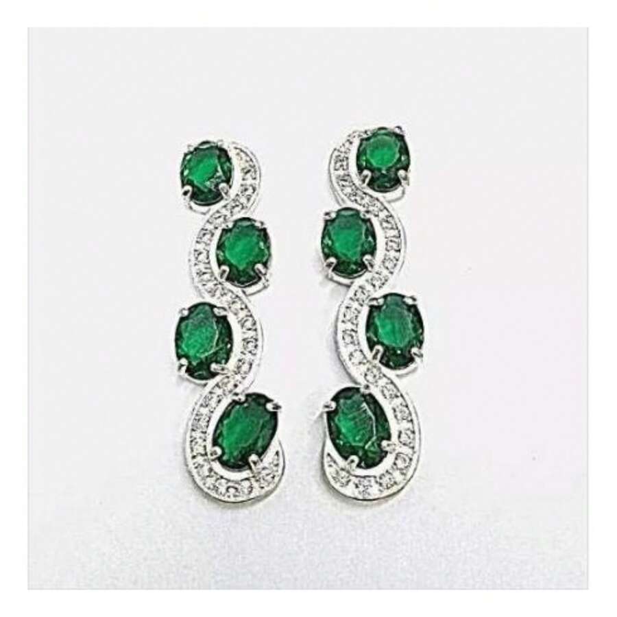 Women Stud Earrings - Bạc - Xem 1