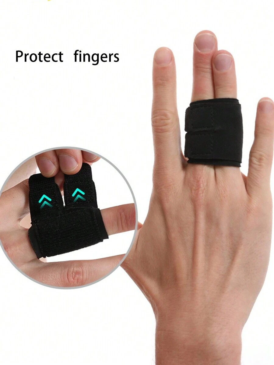 1pc Sports Finger Guard Support Compression Finger Sleeves For Basketball/Volleyball Finger